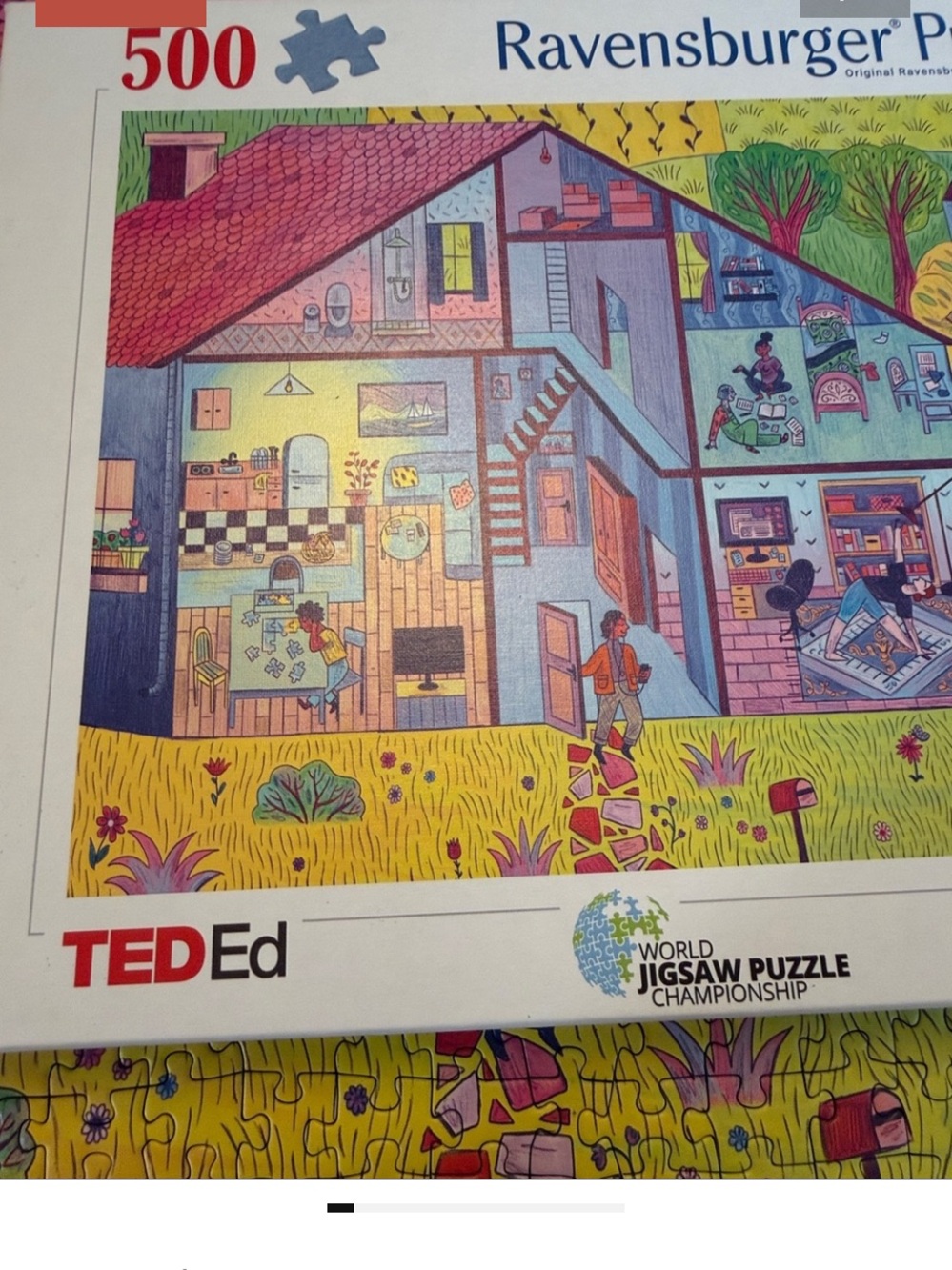 Two Ravensburger puzzles